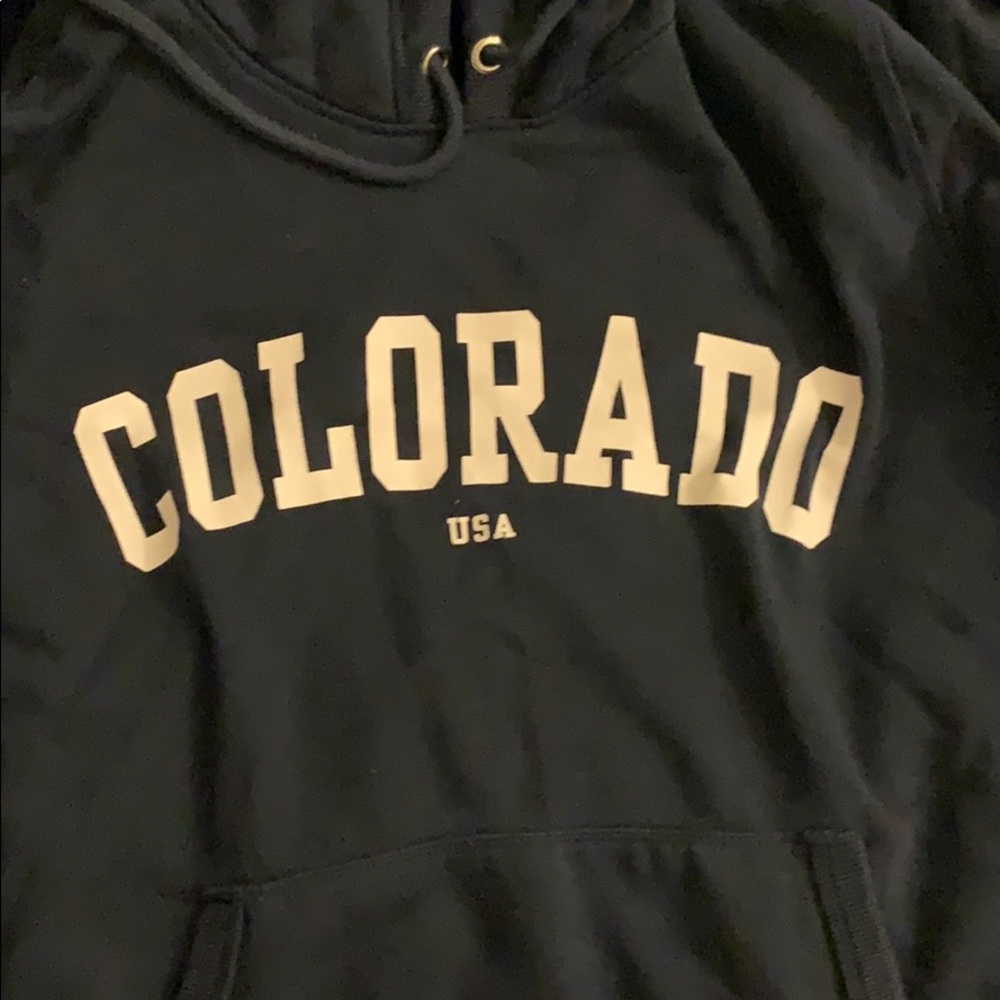 blue colorado hoodie